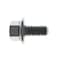 Zoro Select Not Graded, 1/4"-20 Standard Flange Bolt, Plain Stainless Steel, 1/2 in L, 10 PK 31-SFH-25C-50 - alternate 2