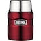 Thermos Stainless Steel Food Jar w/Folding Spoon, 16 oz., Cranberry SK3000CRTRI4 - alternate 1