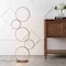 Jonathan Y Pluto Stacked Circles 45" 5-Light Contemporary Modern Iron/Aluminum Integrated LED Floor Lamp, Black JYL7103A - alternate 2