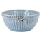 Modern Southern Home Capri 6 Piece 6 Inch Stoneware Embossed Cereal Bowl Set in Blue 750120986M - alternate 2