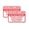 Signmission No Soliciting Do Not Solicit Resident Or Distribut, 18'' X 24'' 2 Signs, Heavy Gauge Aluminum, 2PK A-1824-2PACK-24978 - alternate 1