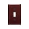 Pass & Seymour TradeMaster TP Wallplate, 4.6875 in L, 2.937 in W, 1 -Gang, Nylon, Brown TP1CC15 - alternate 2