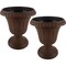 Pure Garden Outdoor Planter 2-Pack 16x18 in Urn Planters Plastic Plant Pots for Indoor or Outdoor 50-LG1427 - alternate 1