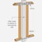 Simpson Strong-Tie 1-1/2'' W x 28'' L 16 ga Steel Retrofit Strap Tie RPS28 - alternate 2