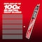 Milwaukee Tool 9" 7TPI TORCH with NITRUS Carbide for Cast Iron SAWZALL Blade 5PK 48-00-5562 - alternate 2
