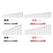 Tekton Stubby and Standard Length Combination Wrench Set w/Modular Organizers, 68pc (1/4 - 1 in, 6 - 24 mm) WCB95910 - alternate 2