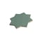 Apollo Tile Seville 7 x 7 in. Matte Sage Green Porcelain Star Wall and Floor Tile 5.31 sq ft/case, 34PK TNG88STRGRNA - alternate 2