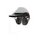 Msa Safety V-Gard Hard Hat-Mounted Earmuffs, NRR 27 dB, Foam Cushion, Yellow/Black, For Use With Cap Style Hats 10190357 - alternate 2