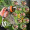 Queue Solutions Retractable Garden Hose Reel 100 ft, Green GHR-1/2-GN-100 - alternate 2