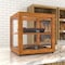 Koolmore 15 In. Artisan Wooden Bakery Display Square Case 1 Cu ft, light color KM-BDW-15L - alternate 2
