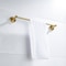 Kibi Circular Bathroom 18" Towel Bar - Brushed Brass KBA1407BB - alternate 2
