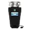 Eco Logic 1/2 HP Continuous Feed Garbage Disposal with Stainless Steel Sink Flange 10-US-EL-5-3B - alternate 1