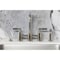 Kingston Brass Bridge Kitchen Faucet with Brass Sprayer, Polished Nickel KS8286CKLBS - alternate 2
