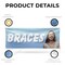 Signmission Braces, 18 Inch x 48 Inch, Vinyl Banner B-30493 - alternate 2