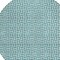 Homeroots 8' Teal Blue And Silver Round Geometric Washable Indoor Outdoor Area Rug 594511 - alternate 3