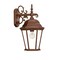 Homeroots Brown Domed Hanging Lantern Wall Light 398590 - alternate 2
