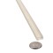 Apollo Tile Light Gray 0.6 in x 12 in Glass Matte Pencil Liner Tile Trim 0.5 sqft/case, 10PK T88085M-15A - alternate 2