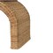 Homeroots 48in Beige and Brown Boucle and Solid Wood Upholstered Bench 723432 - alternate 2