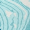 Homeroots 8' Turquoise Teal Blue And Gray Round Abstract Washable Indoor Outdoor Area Rug 601310 - alternate 2