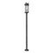 Z-Lite Fortis Sand Black 2 Light Outdoor Post Mounted Fixture 5031PHBR-567P-BK - alternate 3