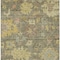 Homeroots 8' X 10' Artichoke Green Coral And Brown Floral Washable Indoor Outdoor Area Rug 604105 - alternate 2