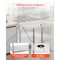 Vevor 6 x 1/3 Pans Commercial Food Warmer Electric Steam Table with Undershelf SKT1/3*6 - alternate 2