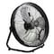 Vie Air 20 Inch 3 Speed Motor Metal Floor Drum Fan in Black VA-20W - alternate 1