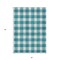 Homeroots 5' X 8' Teal Blue And Gray Plaid Washable Indoor Outdoor Area Rug 595440 - alternate 2