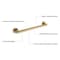Kibi Bathroom Safety 18 In L, 1.25 In Dia., Stainless Steel Shower Grab Bar, Concealed Screws KGB1118BB - alternate 2