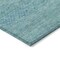 Homeroots 8' X 10' Aqua And Teal Blue Striped Washable Indoor Outdoor Area Rug 615647 - alternate 2