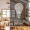 Bulbrite 40W Equivalent Warm White Light A19 Dimmable LED Filament Light Bulb, 2PK 860997 - alternate 2