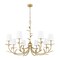 Z-Lite Aslin Gold Leaf 8 Light Chandelier 830-42GLF - alternate 2