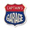 Signmission Captain's Garage, 12 Inch X 12 Inch, Aluminum Metal Sign SHI-A-12-383-CAPTAIN - alternate 1