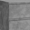 Homeroots 32" Gray Wood Freestanding Bathroom Vanity With White Sink And Two Drawers 627475 - alternate 3