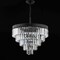 Jonathan Y Wyatt 20" 4-Light Crystal LED Chandelier, Bronze/ Clear JYL9007B - alternate 2