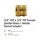 Proline Series Brass 3/4-in FHT x 3/4-in FIP Swivel Adapter GH-661B - alternate 2