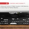 Pyle Home Digital Dual Cassette Deck Media Player Music Recording Device with RCA Cables Switchable Rack PT649D - alternate 2