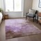 Homeroots 5' X 8' Lavender Brown And Ivory Abstract Washable Indoor Outdoor Area Rug 604798 - alternate 2