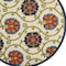 Homeroots 5' Navy Blue Beige Green Blue And Red Round Floral Indoor Outdoor Area Rug 546783 - alternate 2