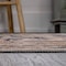 Jonathan Y Maris Ornate Medallion Non-Slip Machine-Washable Beige/Blue 5 ft. x 8 ft. Area Rug WSH109D-5 - alternate 2