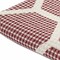 Homeroots 60" X 50" Red Woven Cotton Geometric Throw Blanket with Fringe 516497 - alternate 2