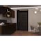 Vdomdoors Aluminum Door Iron 0188 Black Entry Steel Metal Classic Painted 52 x 94 (36+16 x 80+14)-Left Inswin IRON0188EXD-BLK-W36+16xH80+14-LH-I - alternate 2