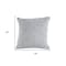 Homeroots Set of Two Gray and White Geometric Cotton Throw Pillow, 2PK 554595 - alternate 1