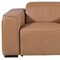 Homeroots 90in Brown Italian Leather Power Reclining Loveseat With Storage 720556 - alternate 2