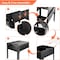 Ipower YSSOA 14in Portable Grill Charcoa Barbecue Grill, Small D, Portable Grill, Detachable Grill, Mini Ta GLGRILLASSEMBLE14B - alternate 2