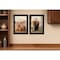 Homeroots Set Of Two Pumpkins with A Black Cat Black Framed Print Wall Art, 2PK 407943 - alternate 2