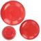 Martha Stewart 12 Piece Melamine Dinnerware Set in Red 130980.12 - alternate 2