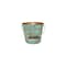 Robert Allen Planter With Handle, Vintage Copper Ribbed Metal, 10 In. MPT01760 - alternate 1