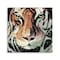 Homeroots Staring Tiger Portrait Unframed Print Wall Art 398894 - alternate 1