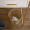 Martha Stewart Ryder Gold Mesh Metal Trash Can, 4.5 Gallon, Wastebasket for Office HH-OHD21-GLD-MS - alternate 2